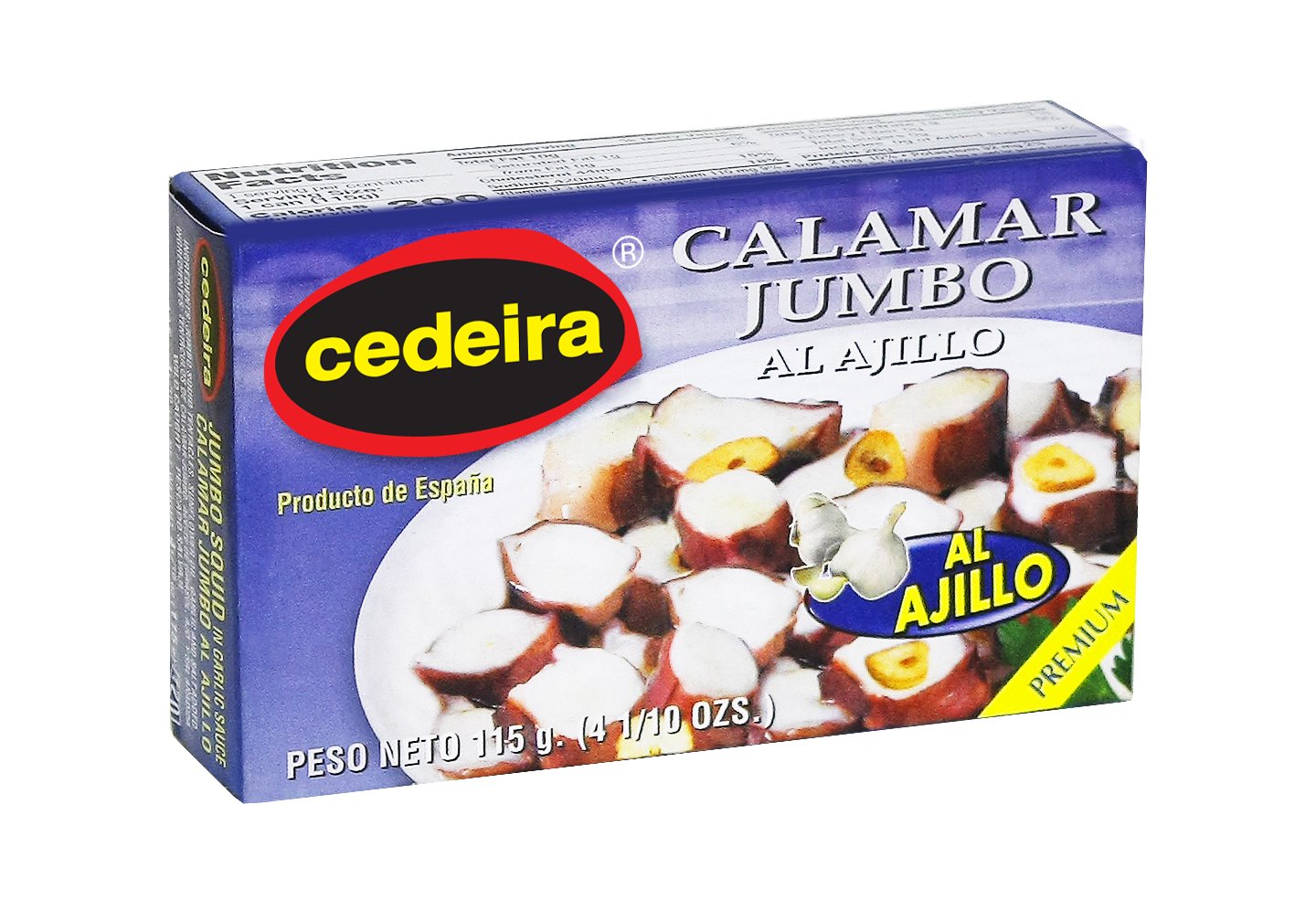 Calamares en Aceite Picante