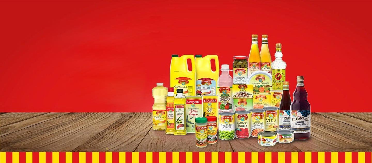 Selección completa de productos Canario